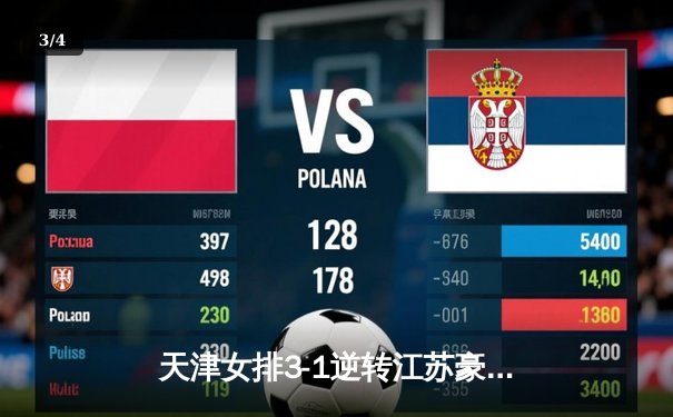 天津女排3-1逆转江苏豪取联赛七连胜，李盈莹狂砍28分主宰决胜局 - 3